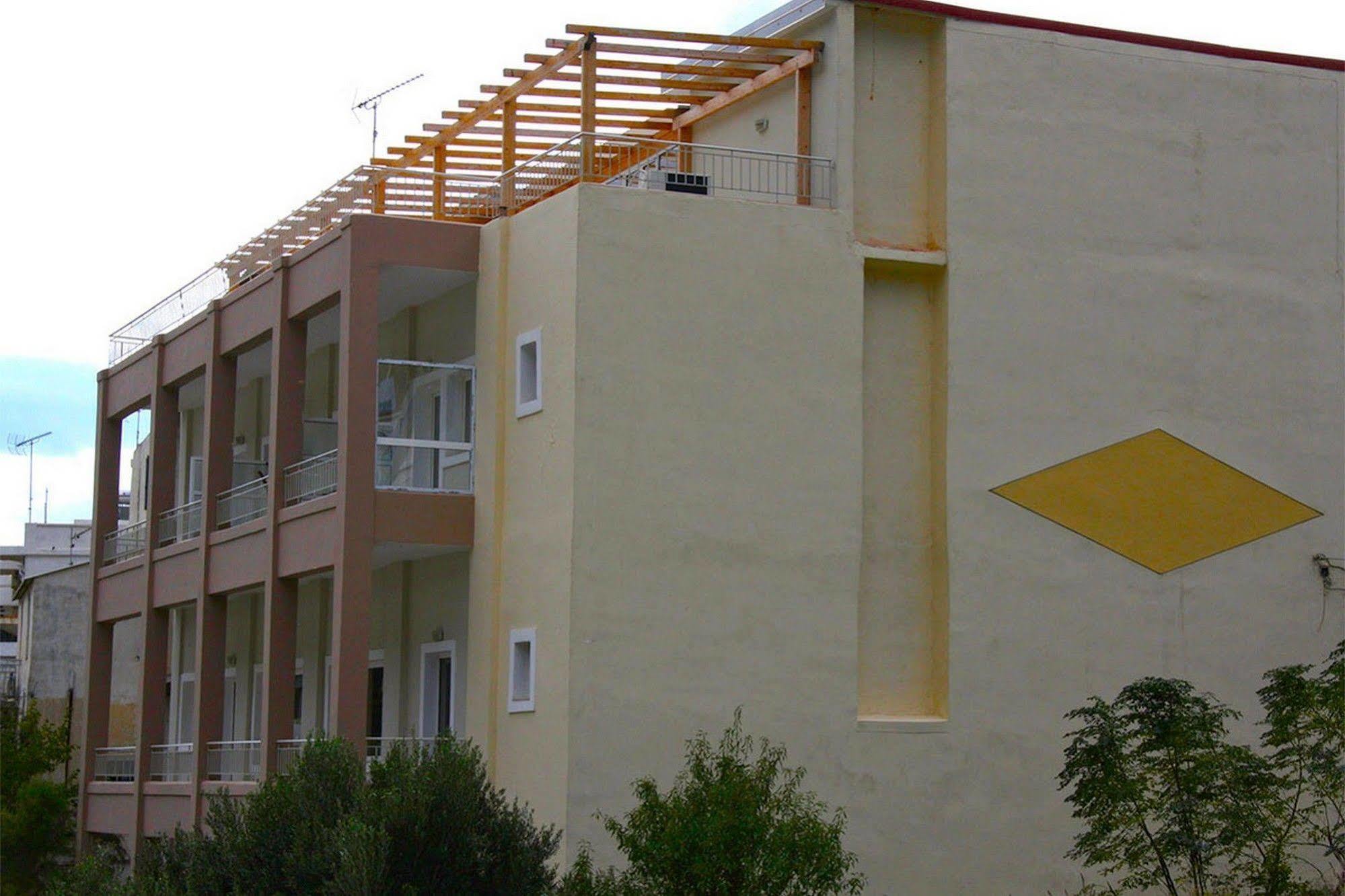 Nefeli Hotel Agios Kirykos  ภายนอก รูปภาพ